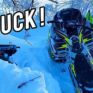 STUCK! | Ski-doo Freeride 146 - YouTube