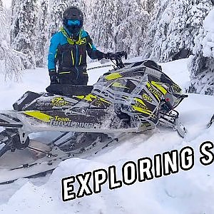 Exploring Snow! | Ski-Doo Freeride 146 - YouTube